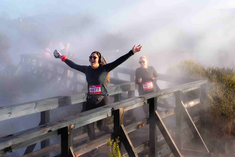 런더포레스트 로토루아에서의 러닝. 사진=Run The Forest, Rotorua
