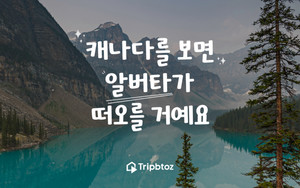 트립비토즈, 캐나다관광청과 알버타 여행 캠페인 전개 - 뉴스 썸네일 이미지