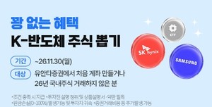 유안타증권, K-반도체 주식뽑기 이벤트 - 뉴스 썸네일 이미지